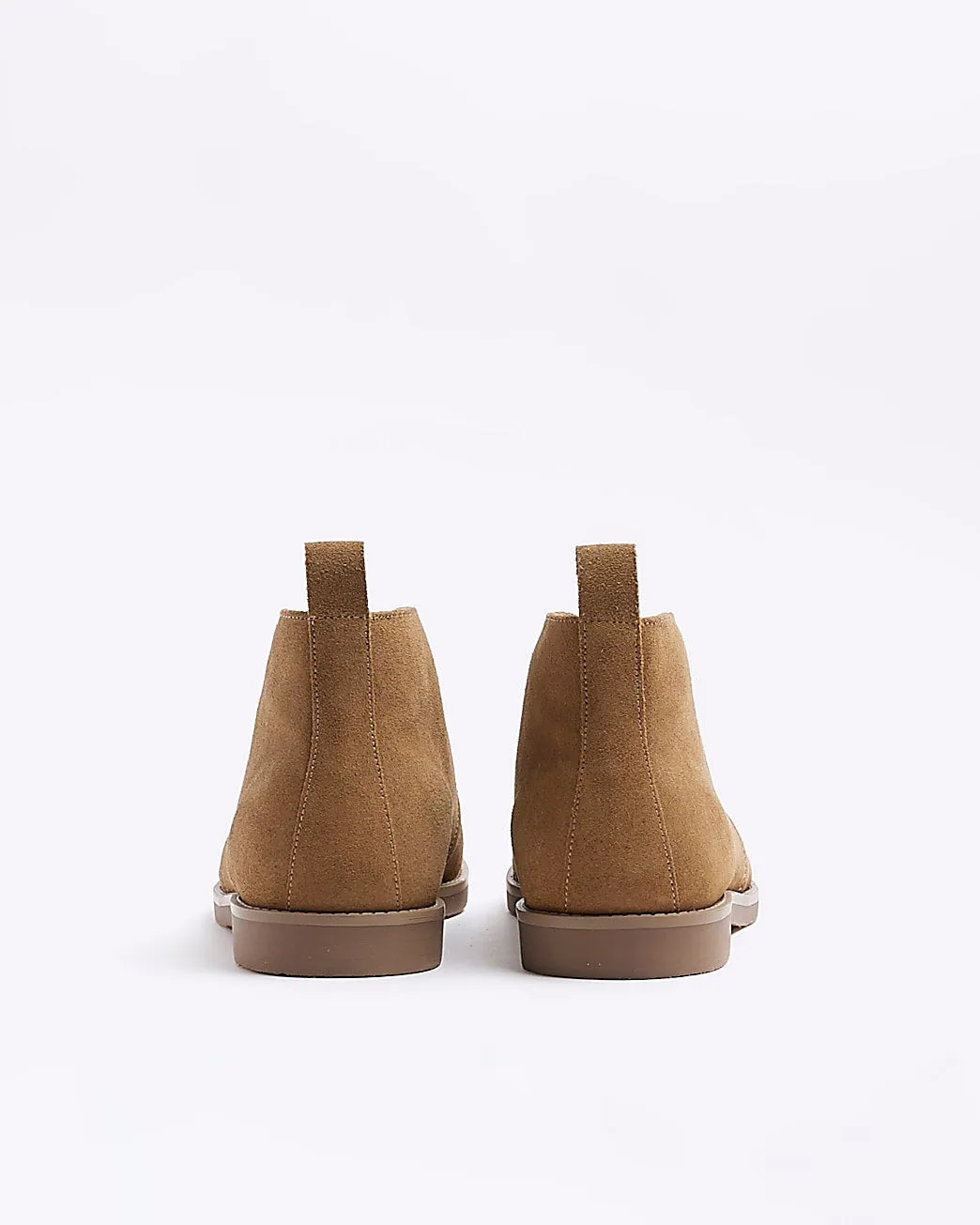 River Island Stone Suede Chukka Mens Boots