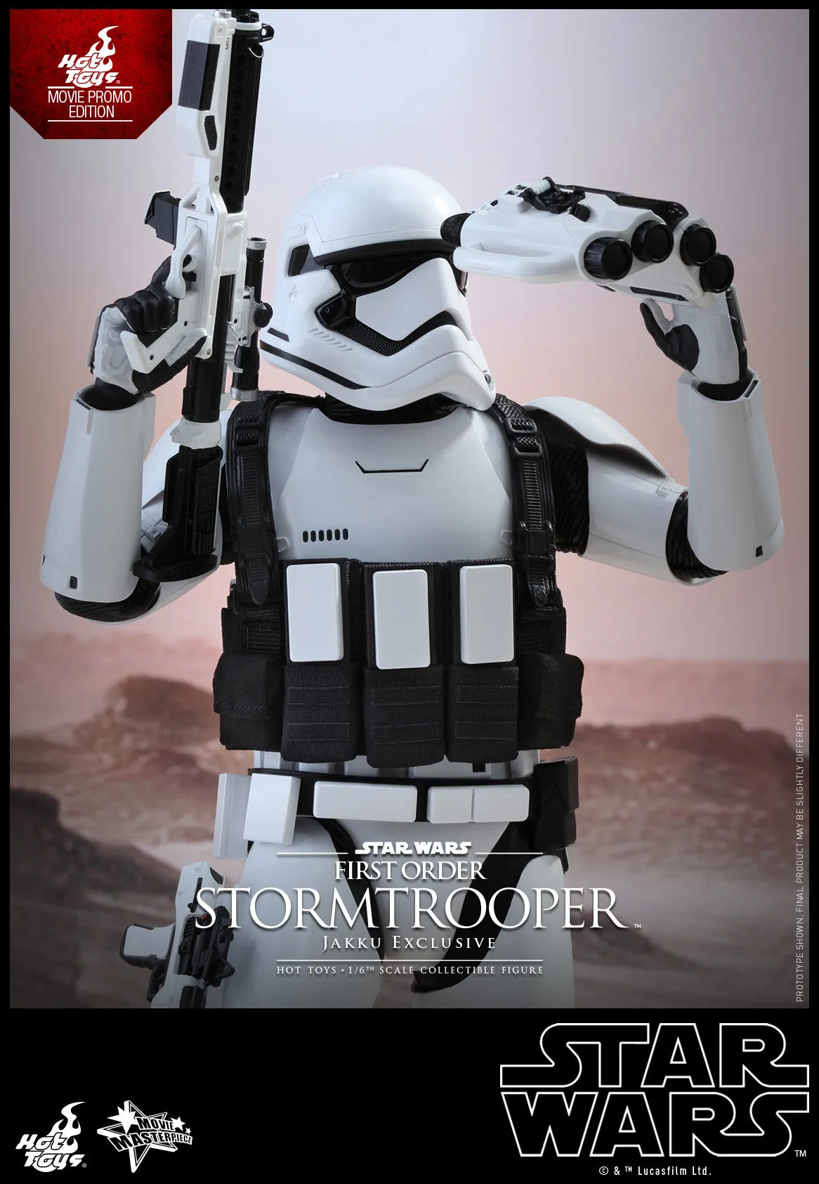 STAR WARS: First Order Stormtrooper (Jakku Exclusive) 1:6 Scale Movie Masterpiece Figure