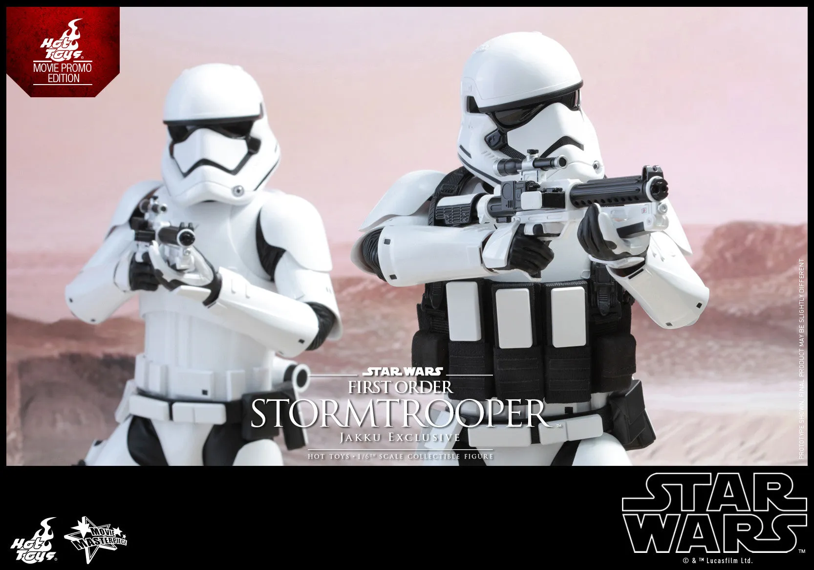 STAR WARS: First Order Stormtrooper (Jakku Exclusive) 1:6 Scale Movie Masterpiece Figure