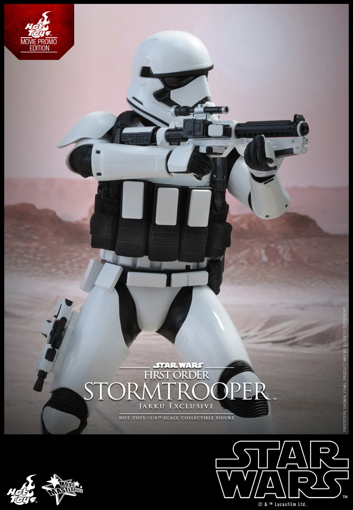 STAR WARS: First Order Stormtrooper (Jakku Exclusive) 1:6 Scale Movie Masterpiece Figure