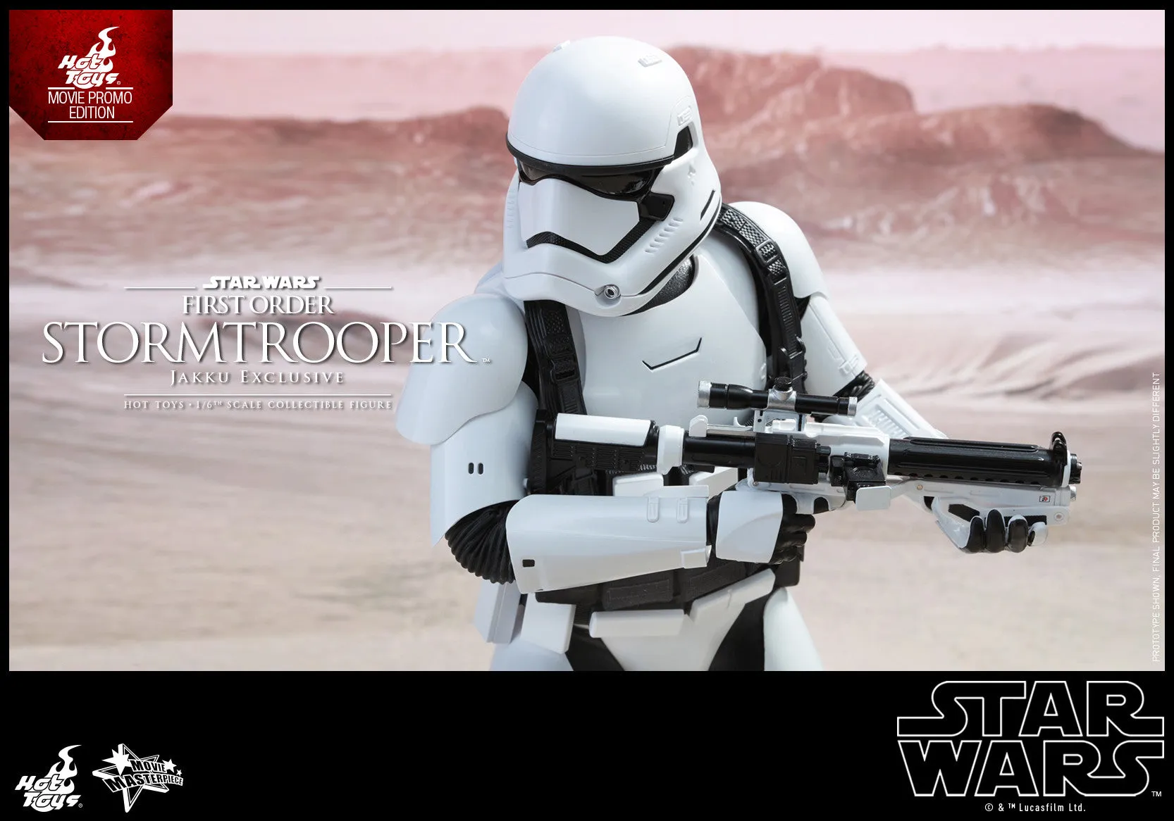 STAR WARS: First Order Stormtrooper (Jakku Exclusive) 1:6 Scale Movie Masterpiece Figure