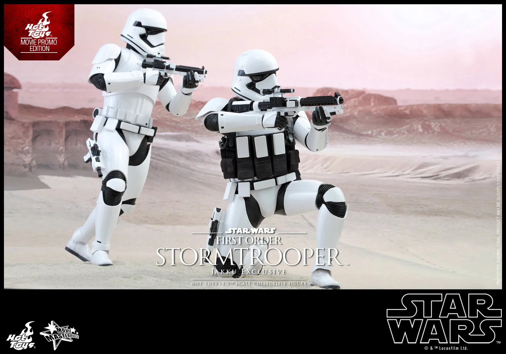 STAR WARS: First Order Stormtrooper (Jakku Exclusive) 1:6 Scale Movie Masterpiece Figure