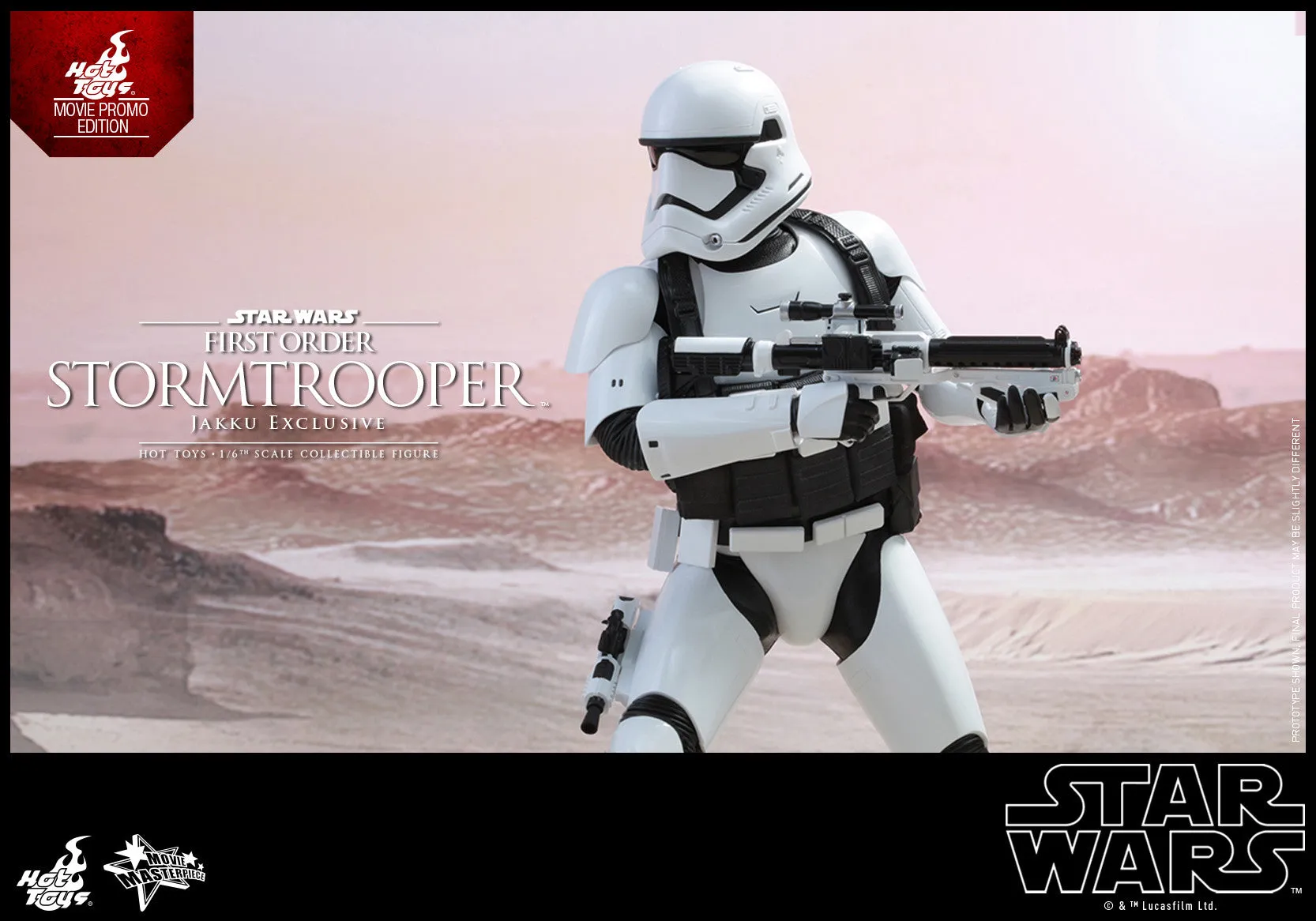 STAR WARS: First Order Stormtrooper (Jakku Exclusive) 1:6 Scale Movie Masterpiece Figure