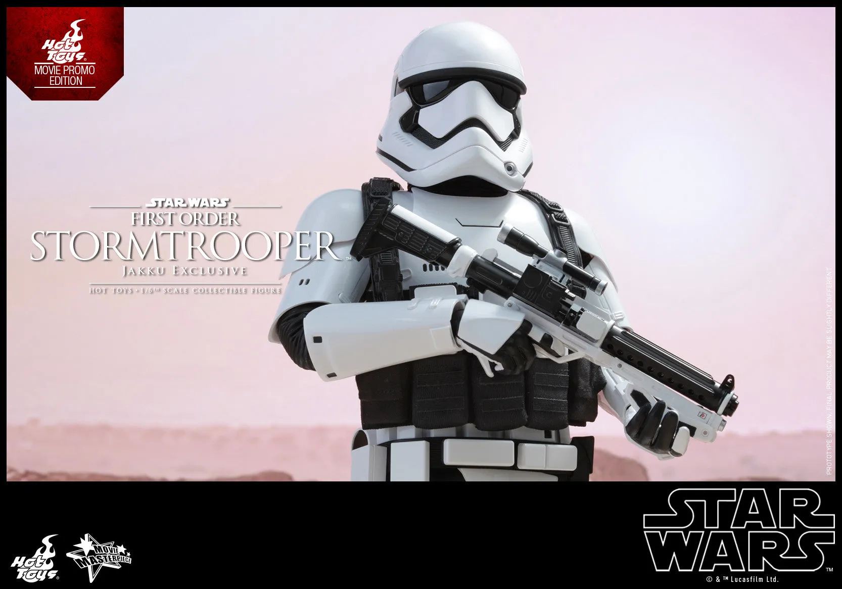 STAR WARS: First Order Stormtrooper (Jakku Exclusive) 1:6 Scale Movie Masterpiece Figure