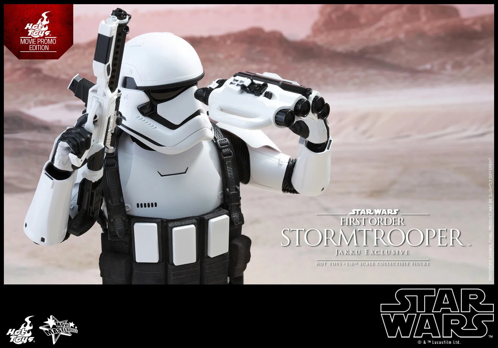 STAR WARS: First Order Stormtrooper (Jakku Exclusive) 1:6 Scale Movie Masterpiece Figure