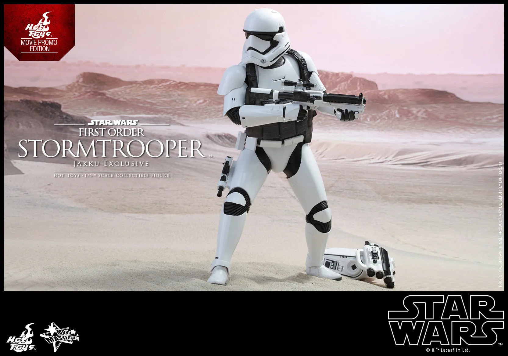 STAR WARS: First Order Stormtrooper (Jakku Exclusive) 1:6 Scale Movie Masterpiece Figure