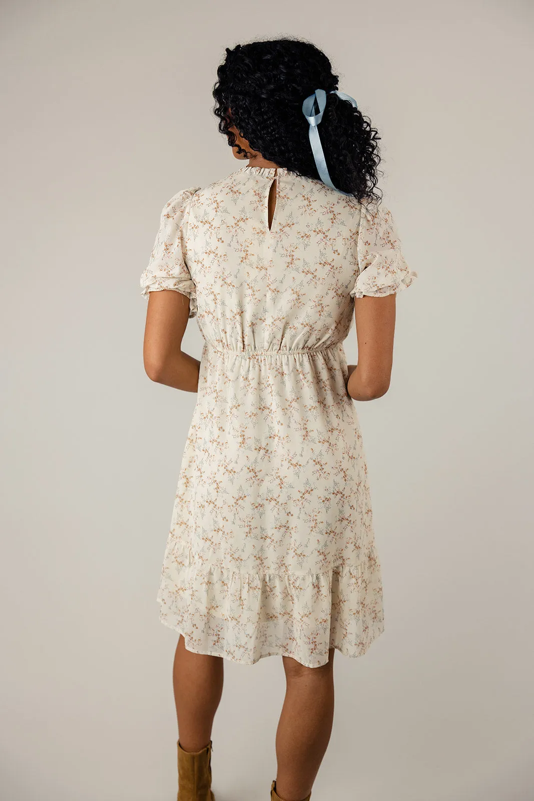 Sunrise Serenade Ruffle Dress