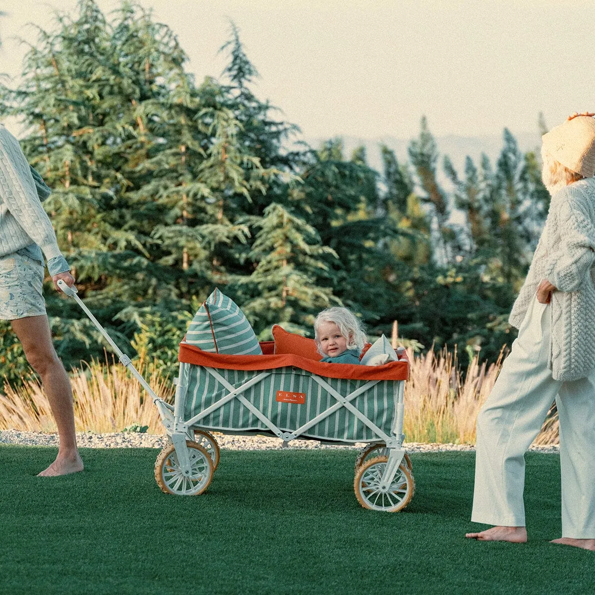The Beach Cart - Elsa Stripe