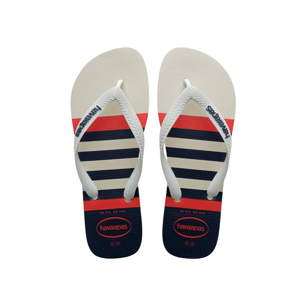 Top Nautical Flip Flops