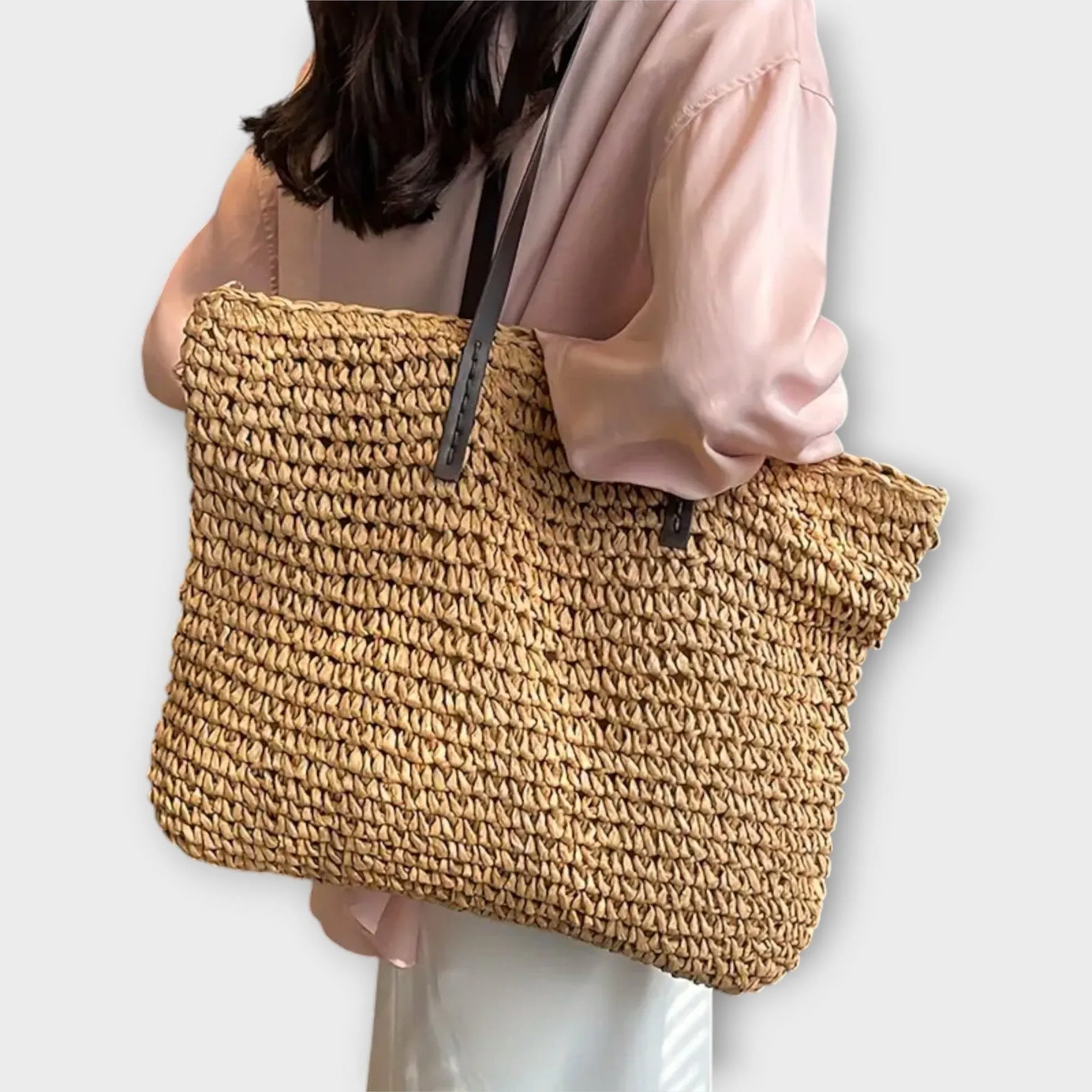 Trudi | Woven Tote Bag