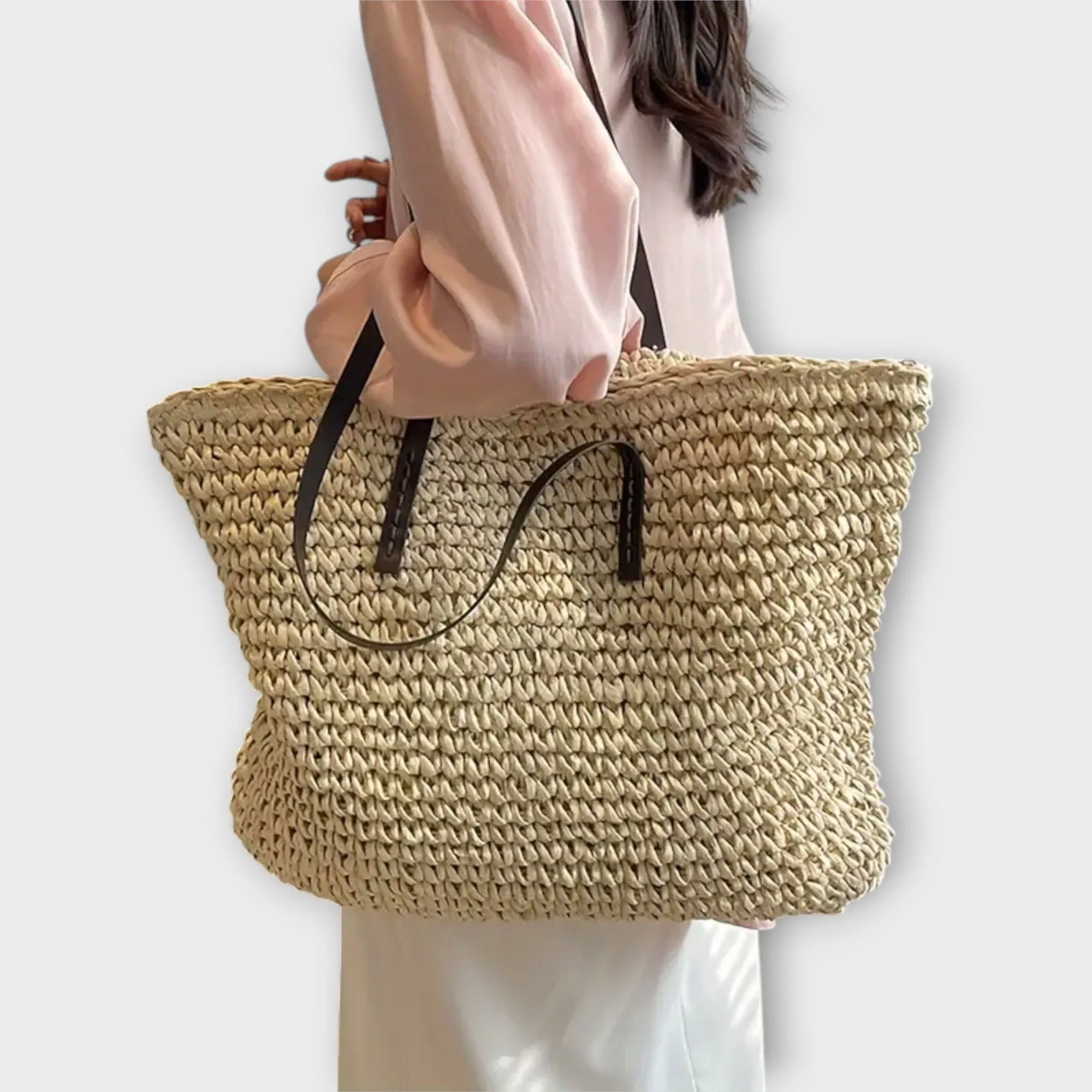 Trudi | Woven Tote Bag