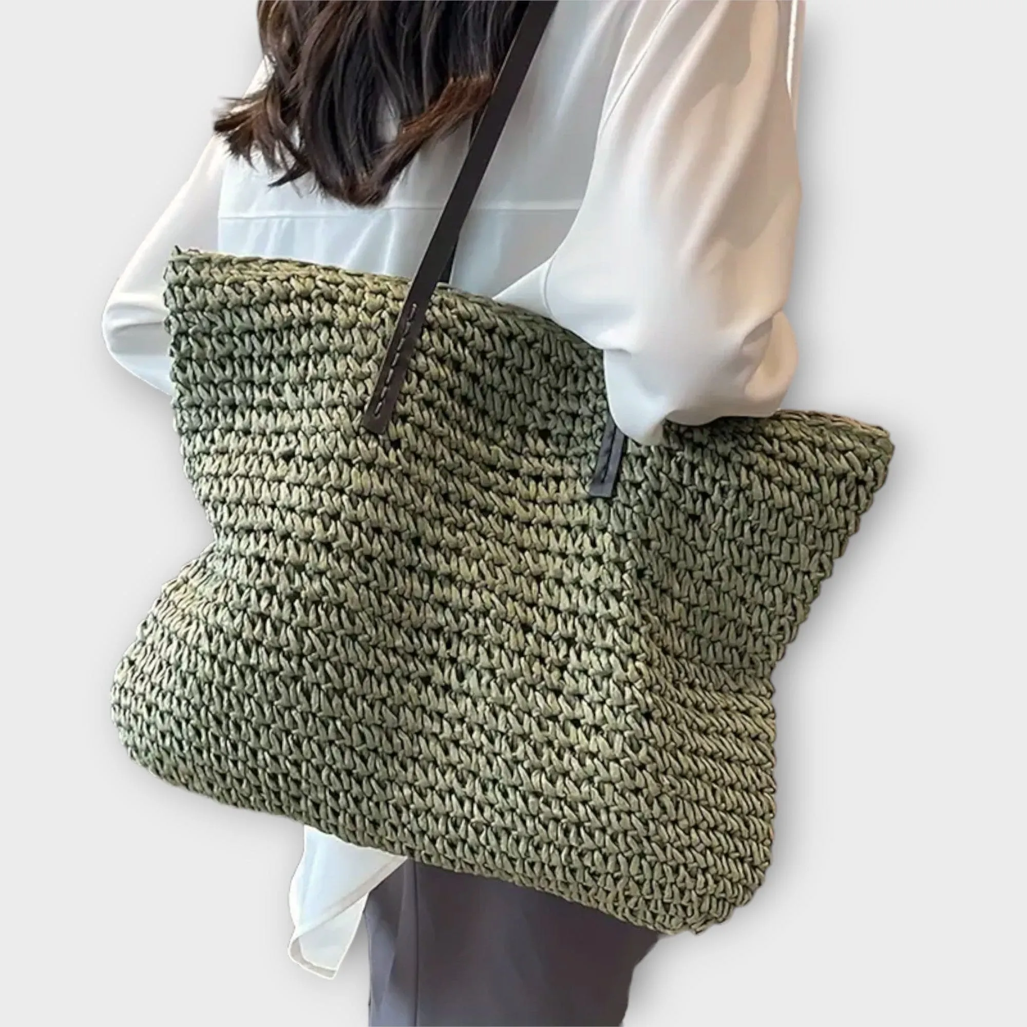 Trudi | Woven Tote Bag