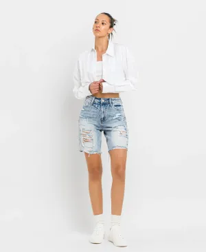 Vervet Amici High Rise Bermuda Shorts