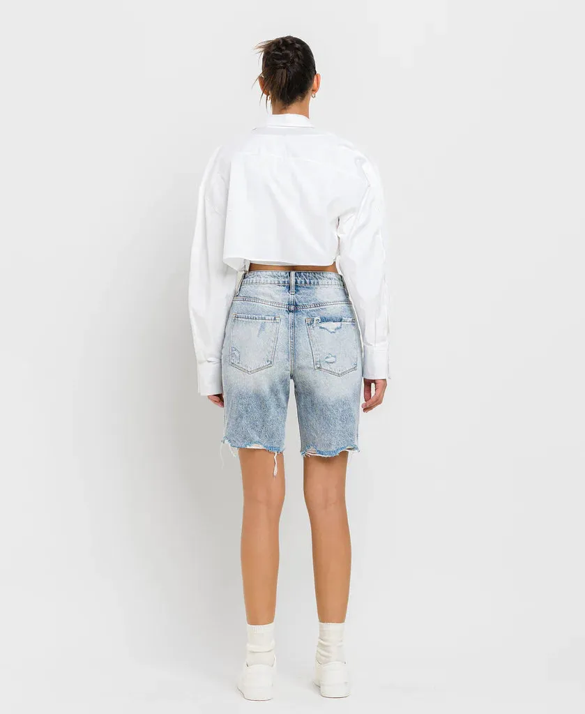 Vervet Amici High Rise Bermuda Shorts