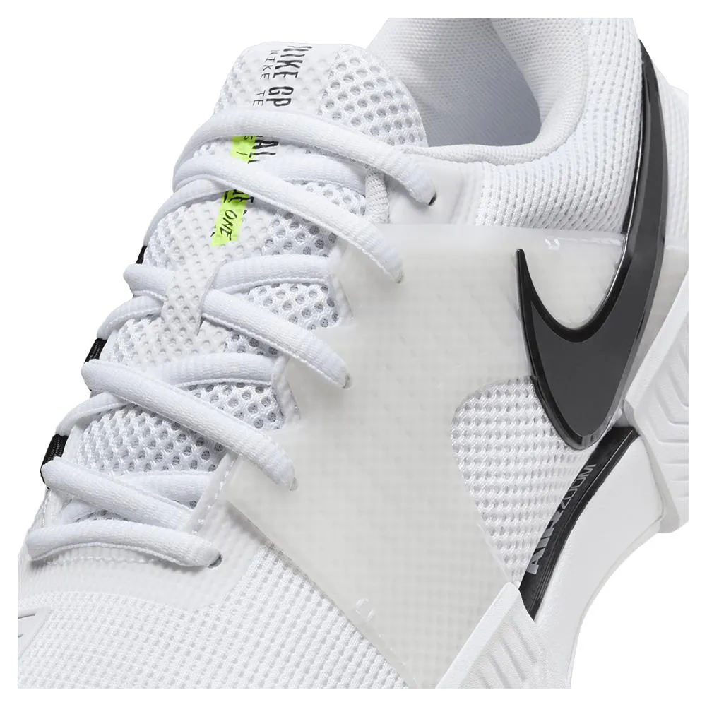 Women's Zoom GP Challenge 1 Tennis Shoes White and Black