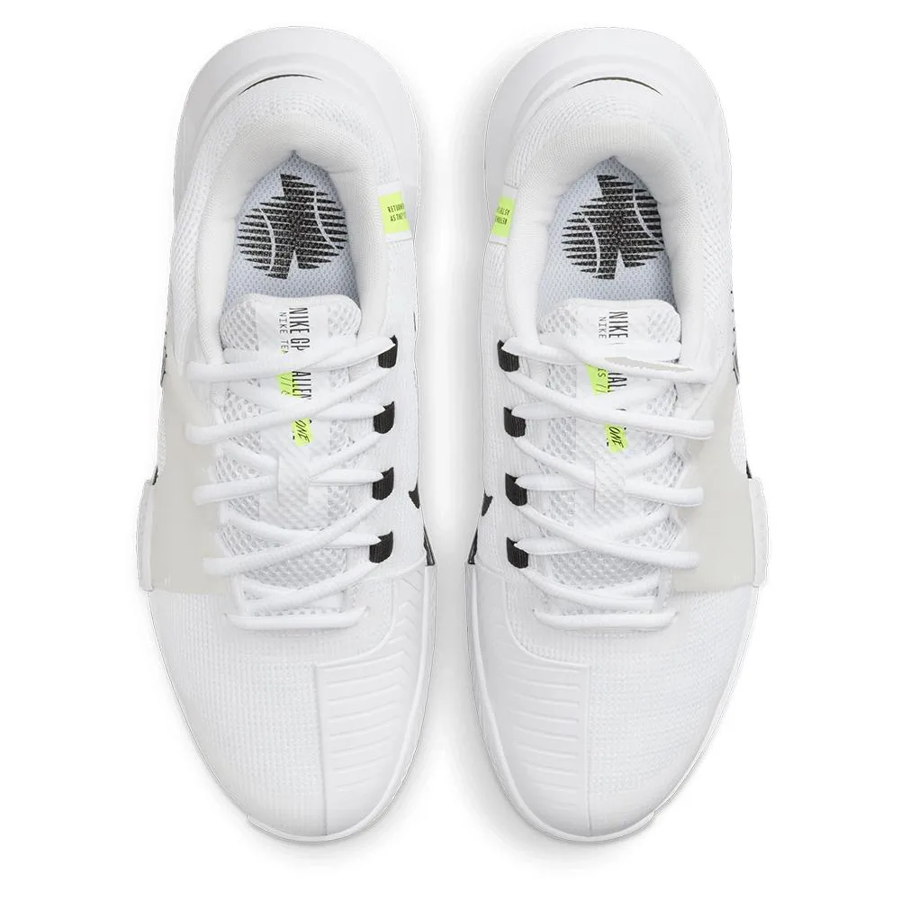 Women's Zoom GP Challenge 1 Tennis Shoes White and Black