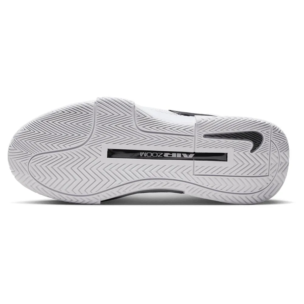 Women's Zoom GP Challenge 1 Tennis Shoes White and Black