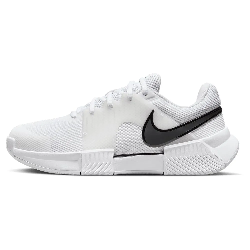 Women's Zoom GP Challenge 1 Tennis Shoes White and Black