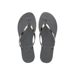 You Metallic Sandals