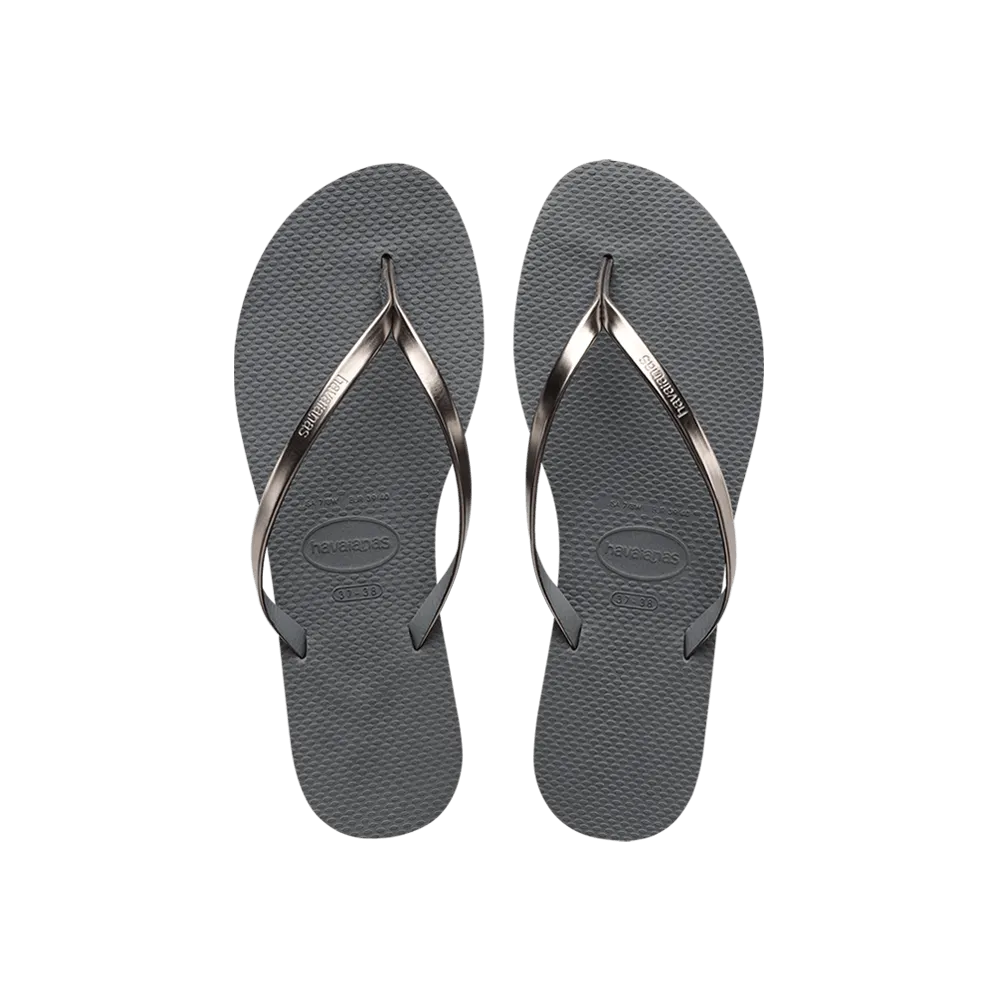 You Metallic Sandals